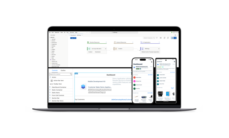 mobile development kit with SAP Build Code